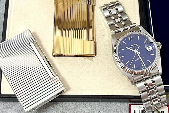Tudor Prince Day 74034 Rare blue dial watch