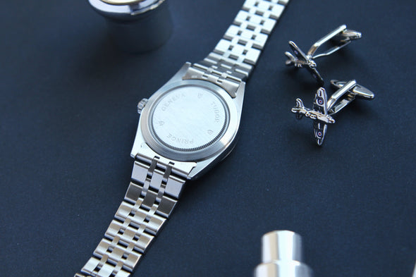 Tudor Prince Date-Day 76214 Automatic Linen dial watch