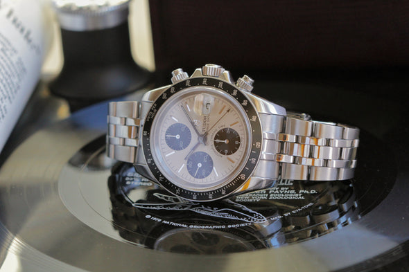 Tudor Prince Date Chronograph 79260 Daytona Panda Dial