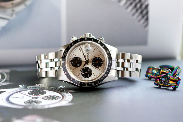 Tudor Prince Date Chronograph 79260 Daytona Panda Dial