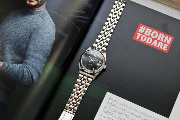 Tudor Prince Day-Date 76214 Black Dial Full-Set Watch