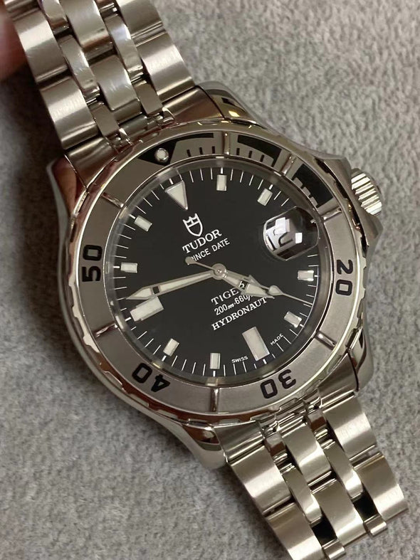 Tudor Tiger Hydronaut 89190P watch full set watch with box and paper