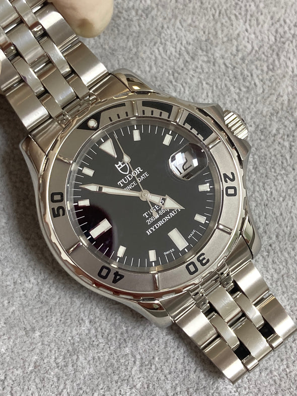 Tudor Tiger Hydronaut 89190P watch full set watch with box and paper