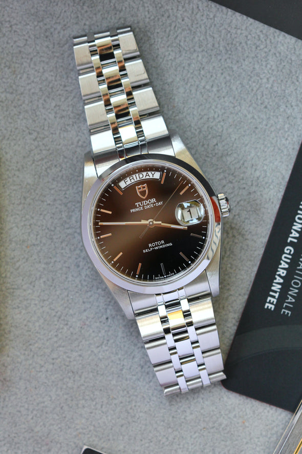 Tudor Prince Date-Day 76200 Black Dial watch 2021 full-set