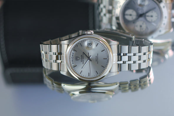 Tudor Prince Date-Day 76200 Sunburst dial Watch