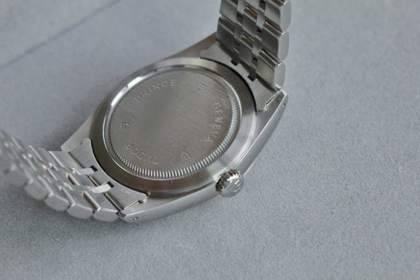 Tudor Prince Date-Day 76214 Automatic Linen dial watch 2018 full-set