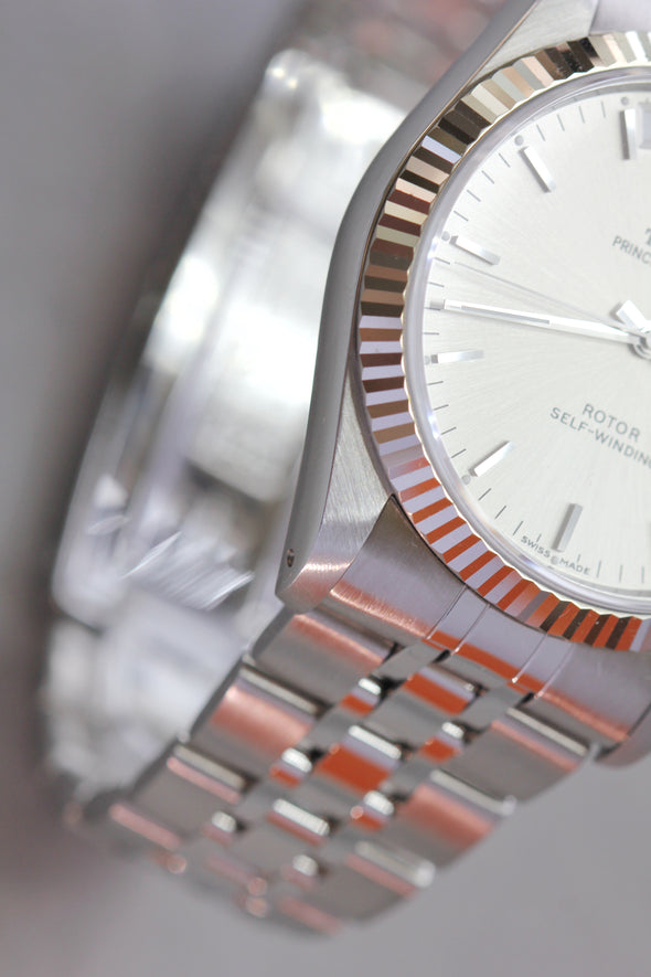 Tudor Prince Date-Day 76214 sunburst dial watch