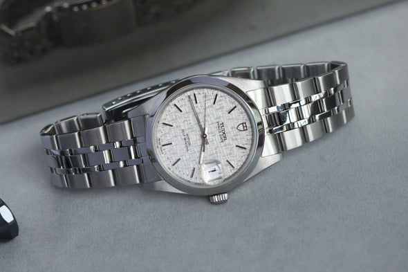 Tudor Prince Day 74000 Linen Dial watch 2020 Full-Set