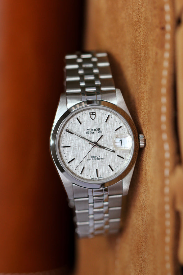 Tudor Prince Day 74000 Linen Dial watch 2020 Full-Set