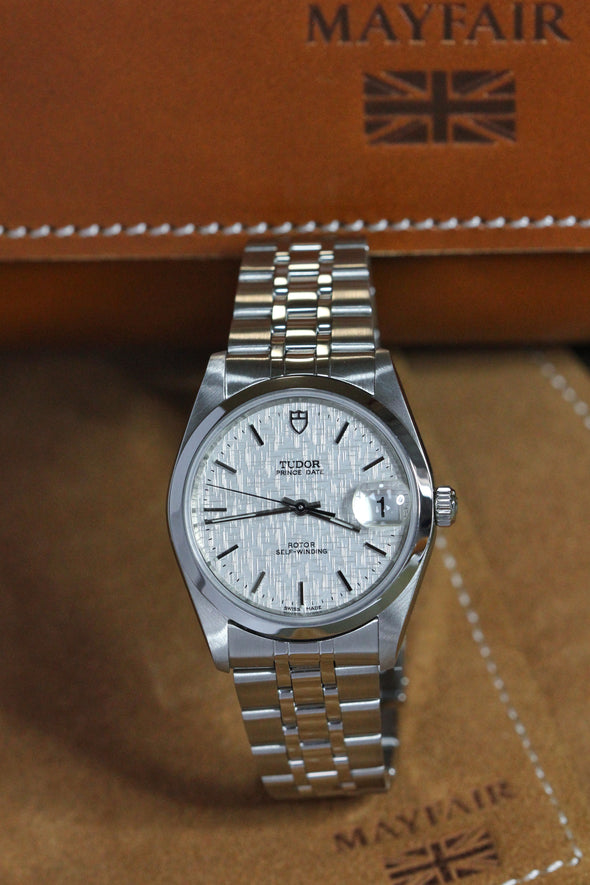 Tudor Prince Day 74000 Linen Dial watch 2020 Full-Set