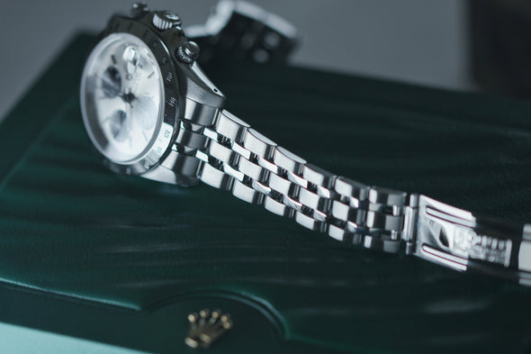 Tudor Prince Date Chronograph 79280 Mini Daytona Rare Panda Dial