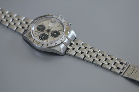 Tudor Prince Date Chronograph 79280 Mini Daytona Rare Panda Dial