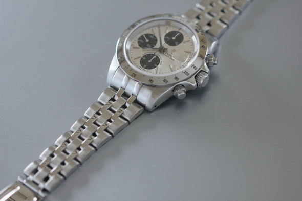 Tudor Prince Date Chronograph 79280 Mini Daytona Rare Panda Dial