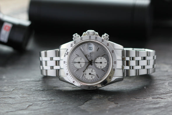 Tudor Prince Date Chronograph 79280 Daytona Dial