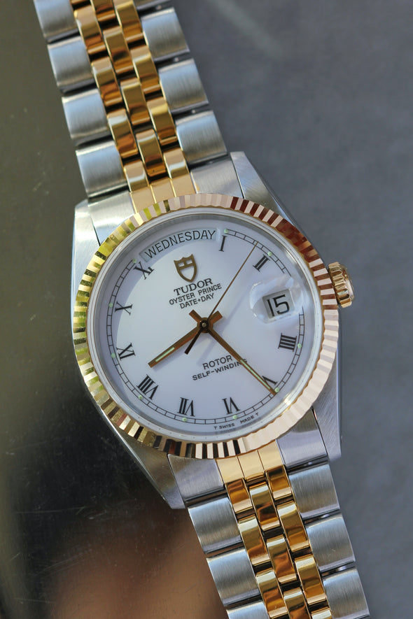 Tudor Vintage Oyster Date 76213 Roman Dial watch 1996 full-set