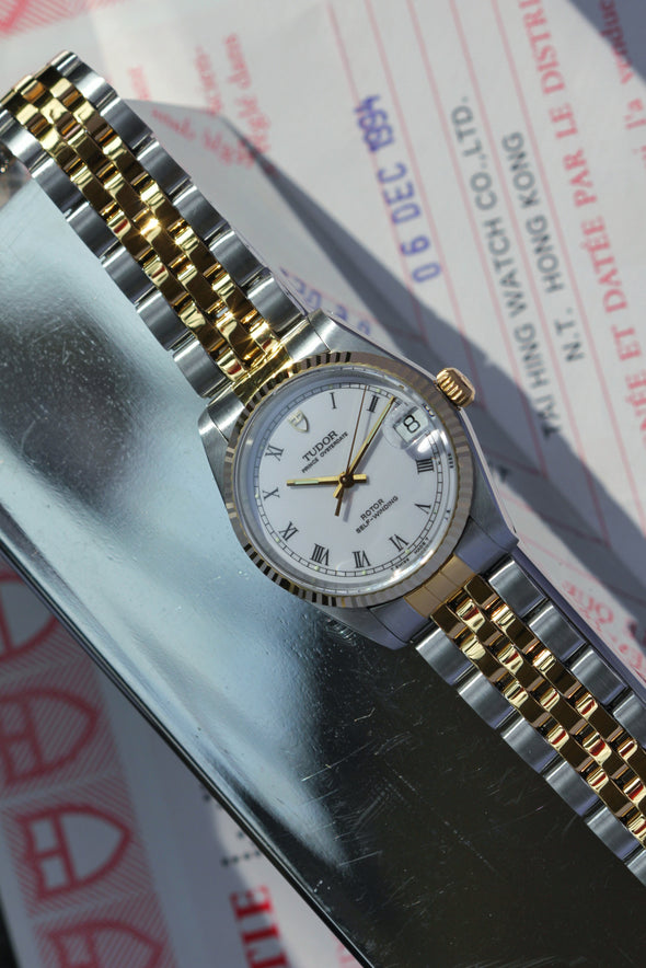 Tudor Prince Oyster Date 72033 full-set watch 1994