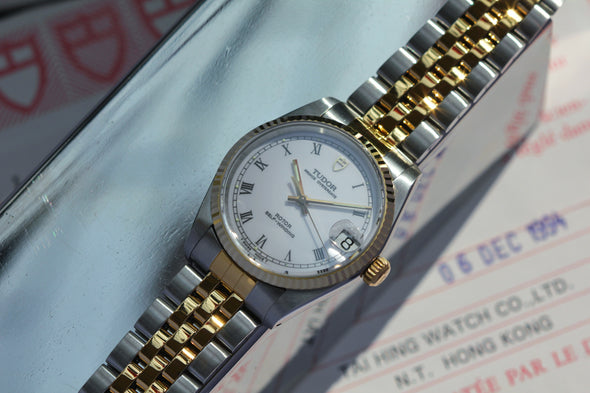 Tudor Prince Oyster Date 72033 full-set watch 1994