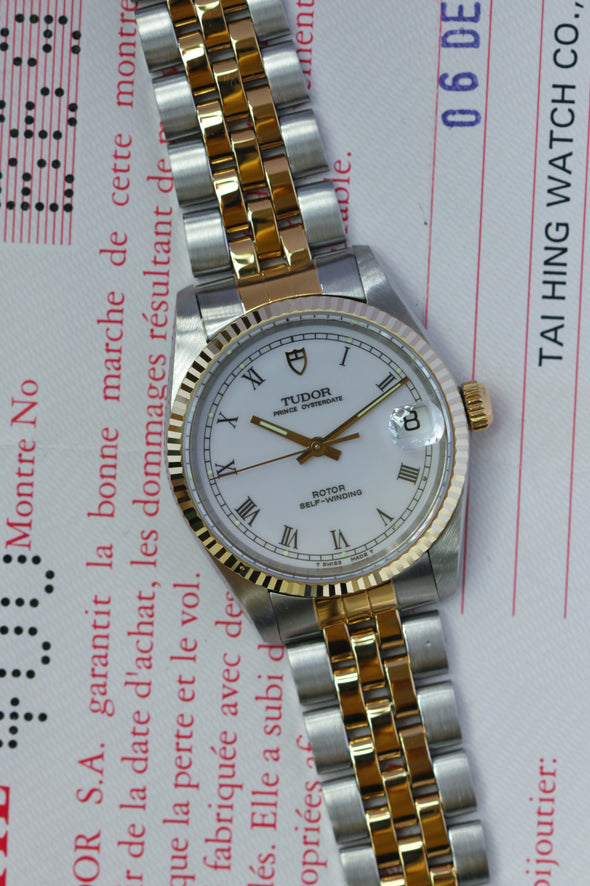 Tudor Prince Oyster Date 72033 full-set watch 1994