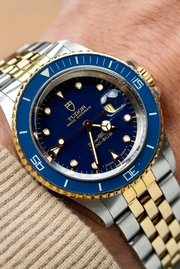 Tudor Prince Oysterdate Blue Dial 94400