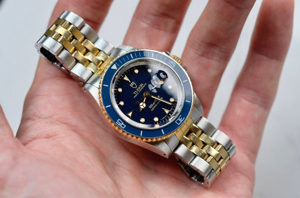 Tudor Prince Oysterdate Blue Dial 94400