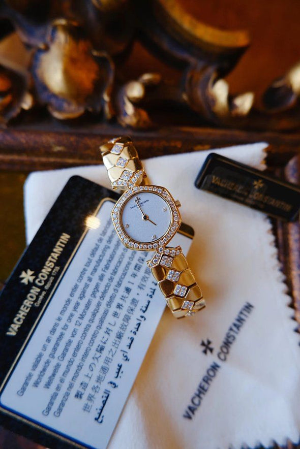 Vacheron Constantin 18K Gold classic ladies dress watch