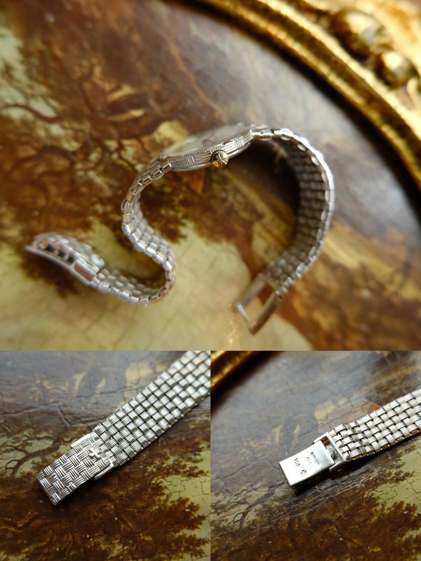 Vacheron Constantin 18 Karat White Gold Classic Ladies Dress Watch