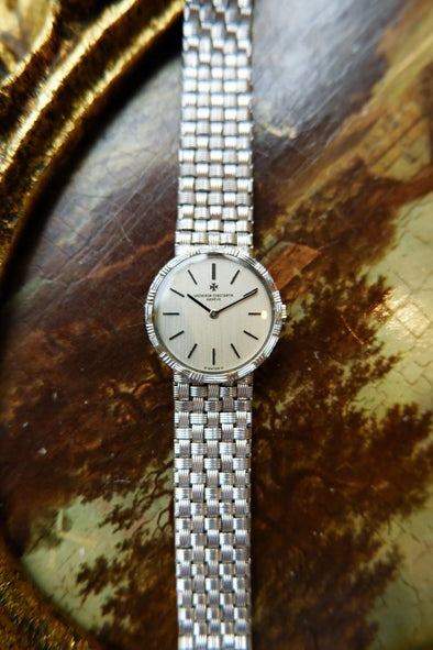 Vacheron Constantin 18 Karat White Gold Classic Ladies Dress Watch