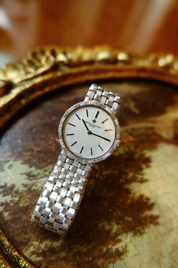 Vacheron Constantin 18 Karat White Gold Classic Ladies Dress Watch