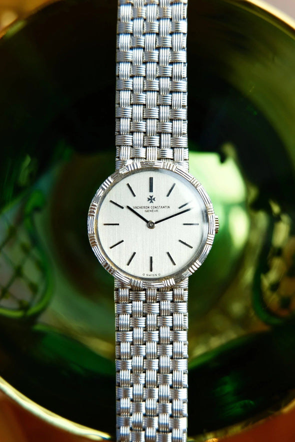Vacheron Constantin 18 Karat White Gold Classic Ladies Dress Watch