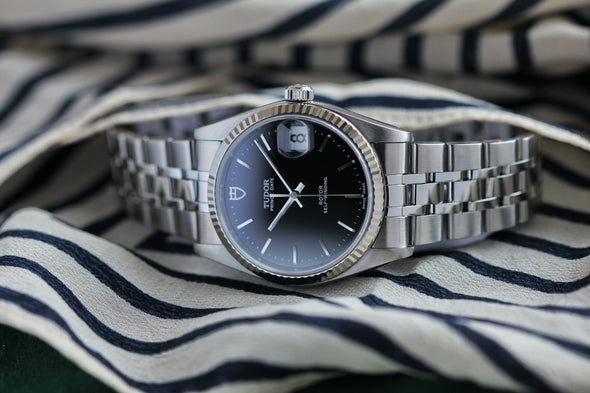 Tudor Prince Day 74034 Black Dial Watch