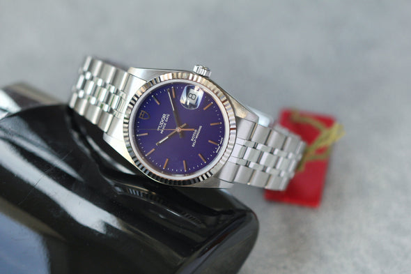 Tudor Prince Day 74034 Rare blue dial watch