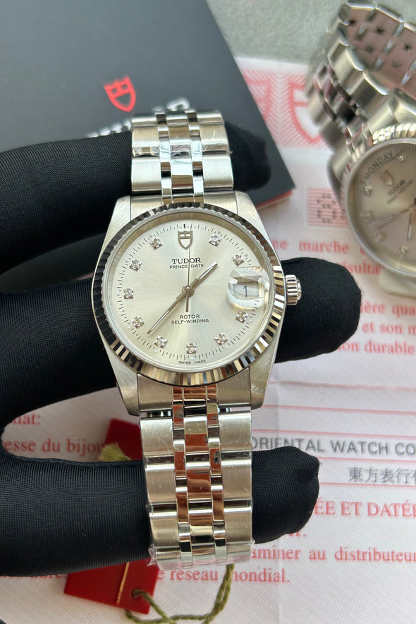 Tudor prince 2025 date 34mm