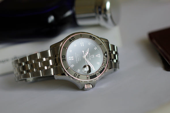 Tudor Tiger Hydronaut 89190P watch full set watch with box and paper
