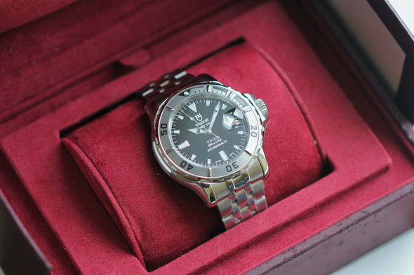 Tudor Tiger Hydronaut 89190P watch full set watch with box and paper