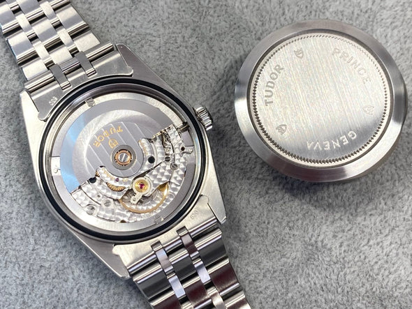 Tudor Prince Date-Day 76200 Linen dial watch