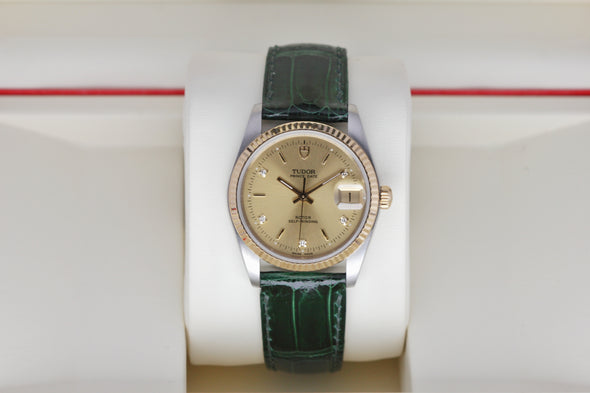 Tudor Prince Date 74033 rare diamond dial Watch