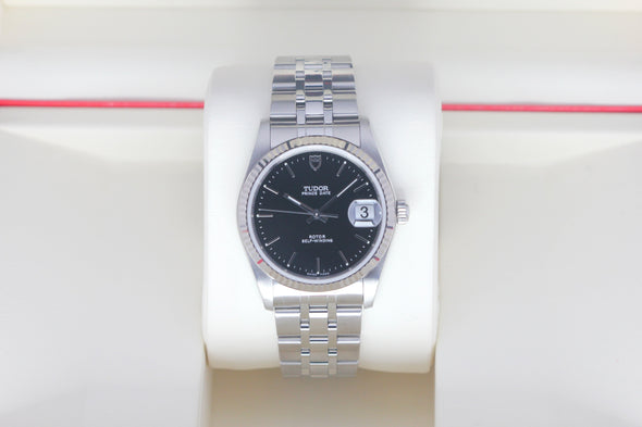 Tudor Prince Day 74034 Black Dial Watch