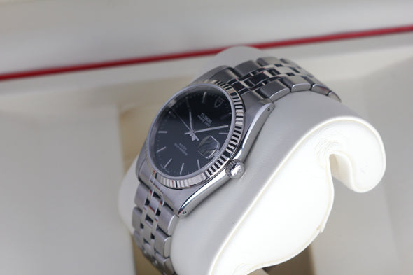 Tudor Prince Day 74034 Black Dial Watch 2016