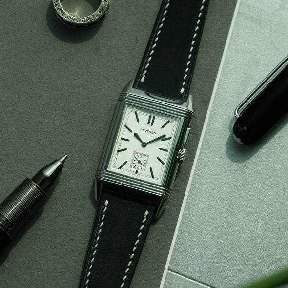 Strapology Black Leather Strap