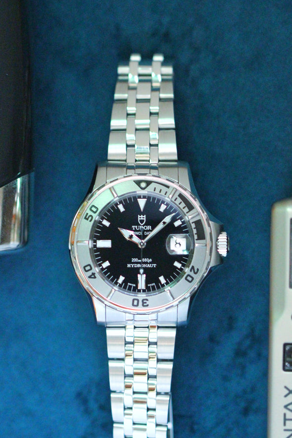 Tudor Hydronaut 89190P black dial watch