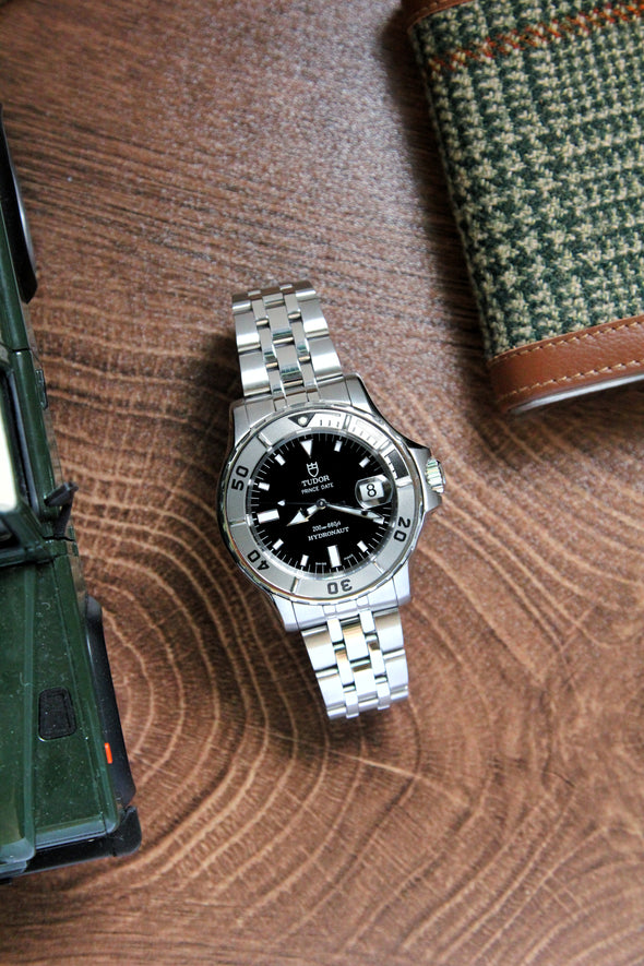 Tudor Hydronaut 89190P black dial watch