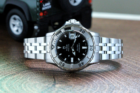 Tudor Hydronaut 89190P black dial watch