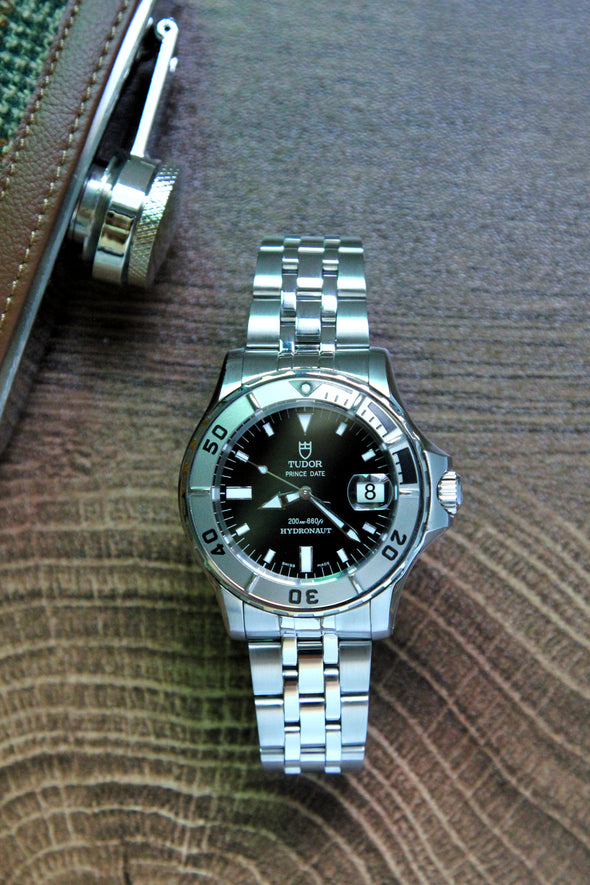 Tudor Hydronaut 89190P black dial watch
